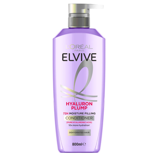 Loreal Paris Elvive Hyaluron Plump Conditioner for Dehydrated Hair 800ml
