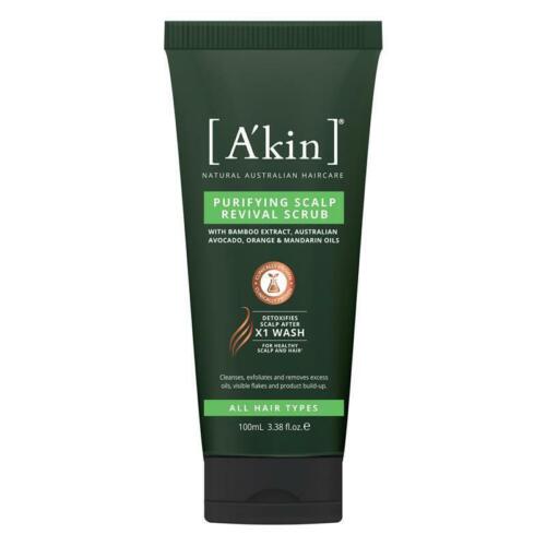A'kin Purifying Scalp Revival Scrub 100mL - OhYouLuckyDuck.com.au