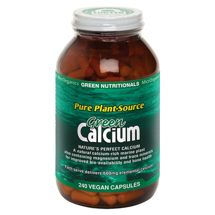 Green Nutritionals Green Calcium From Marine Source 240 Capsules