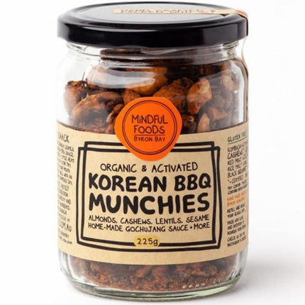 Mindful Foods Korean BBQ Munchies Organic Activated 200G