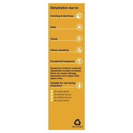 Hydralyte Hot Hydration Drink Lemon Ginger Sachets 10 Pack - OhYouLuckyDuck.com.au