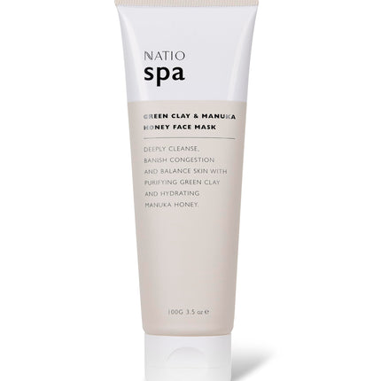 Natio Green Clay & Manuka Honey Face Mask