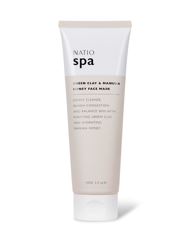 Natio Green Clay & Manuka Honey Face Mask