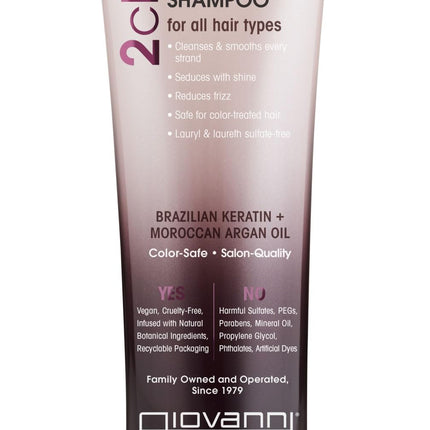 Giovanni 2chic Ultra Sleek Shampoo for All Hair 250ML