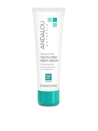 Andalou Naturals Quenching Night Cream for Sensitive and Dry Skin 50G