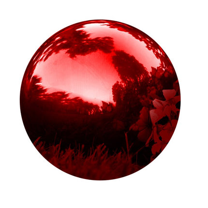 Trademark Innovations Gazing Mirror Ball Stainless Steel 20 cm