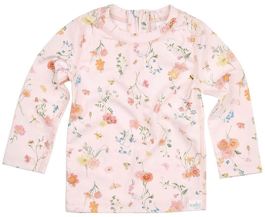 Toshi Long Sleeve Swim Rashie Maya Size 0