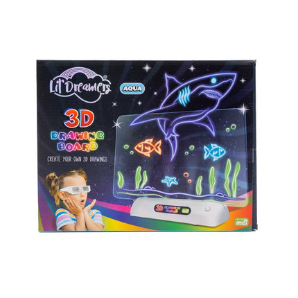 MDI Australia 3D Illuminate Draw Board Sea