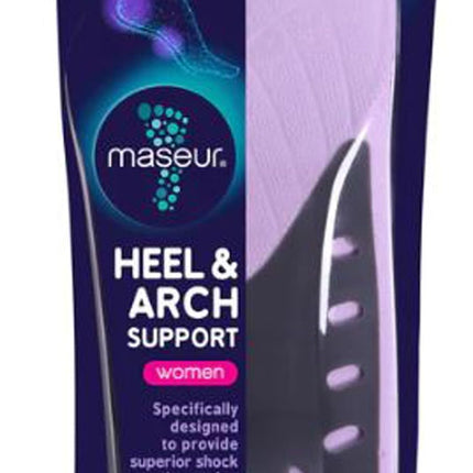 Maseur Footcare Heel and Arch Support Women