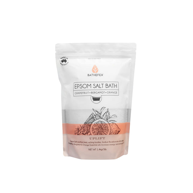 Bathefex Uplift Epsom Salt With Grapefruit Bergamot And Orange 1.4KG