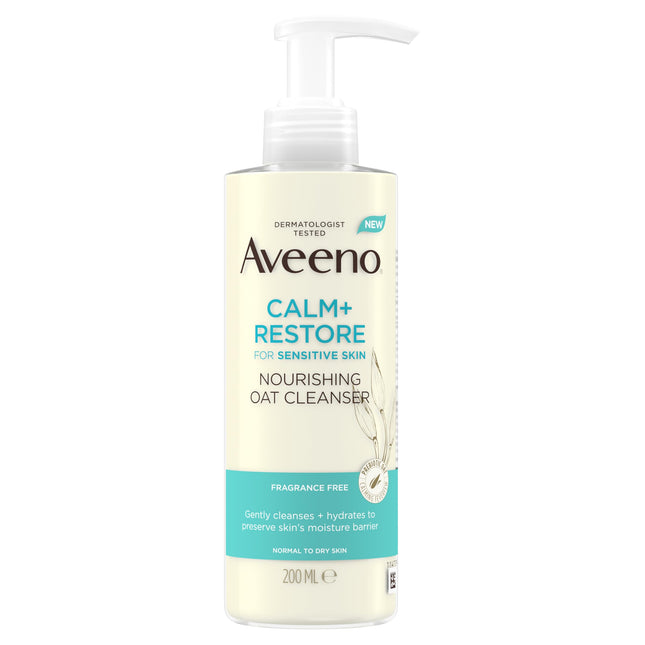Aveeno Calm + Restore Oat Cleanser 200ML