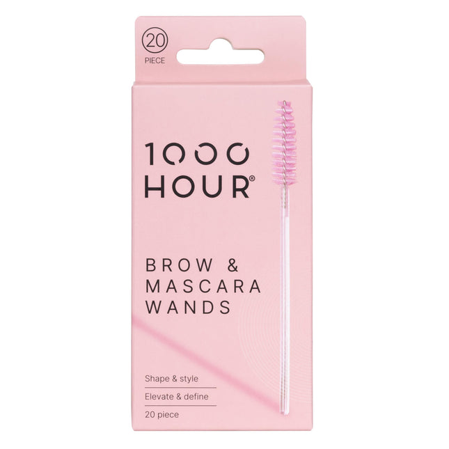 1000 Hour Disposable Brow and Mascara Wands 20 Piece