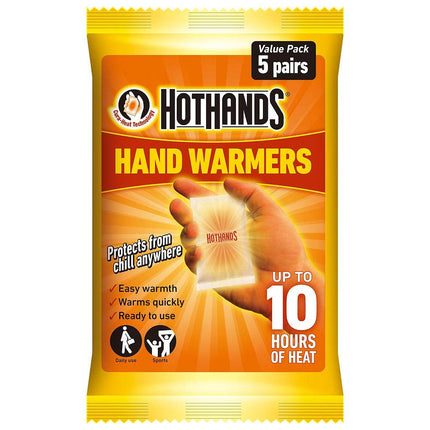 Hot Hands Hand Warmers Pack of 5