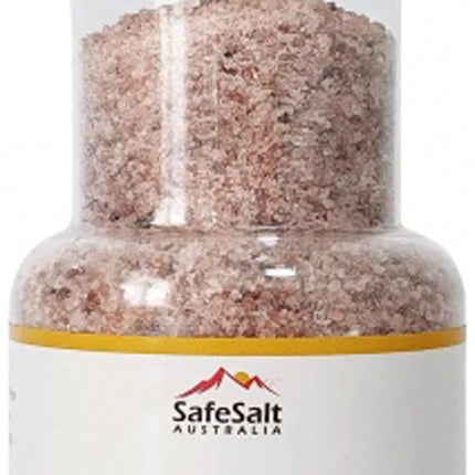 SafeSalt Australia Himalayan Volcano Salt Mix Pink & Black Shaker 200G