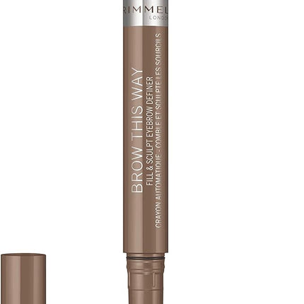 Rimmel London Brow This Way Fill & Sculpt Eyebrow Definer Blonde