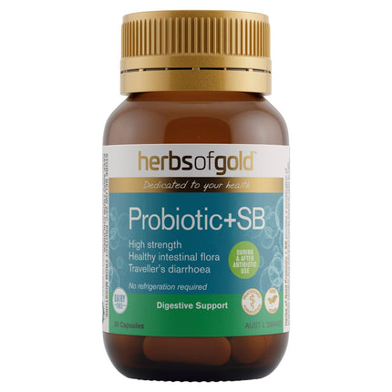 Herbs of Gold Probiotic Plus SB 30 Capsules