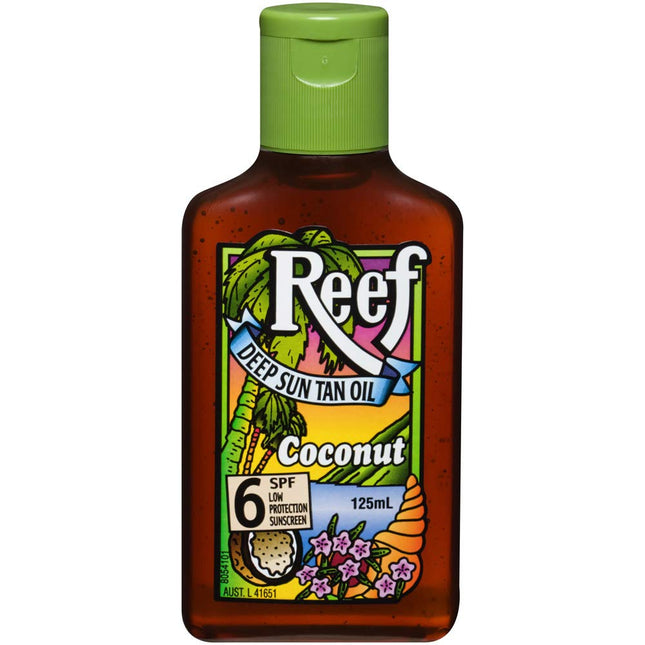 Reef Coconut Scented Tanning Oil SPF 6 12ML