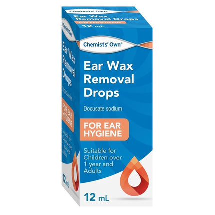 Chemist's Own Ear Wax Removal Drops 12ML