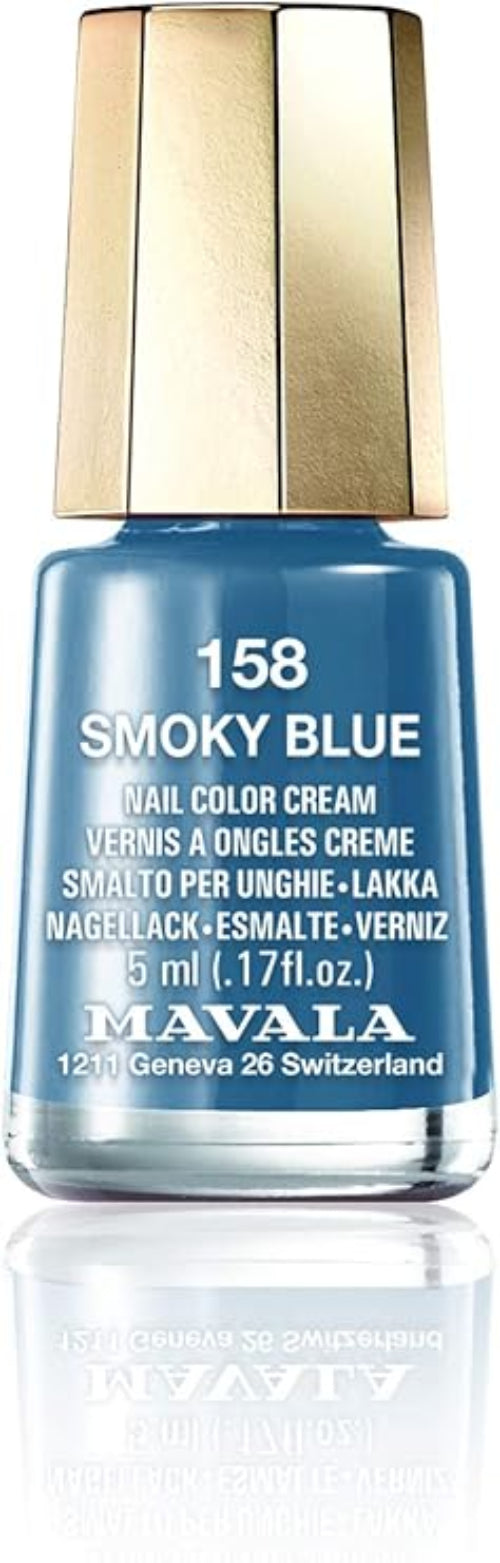 Mavala Mini Color Nail Polish in Smoky Blue 5ml