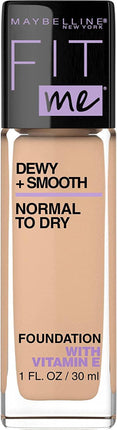 Maybelline Fit Me Foundation Dewy Smooth 125 Nude Bge - OhYouLuckyDuck.com.au