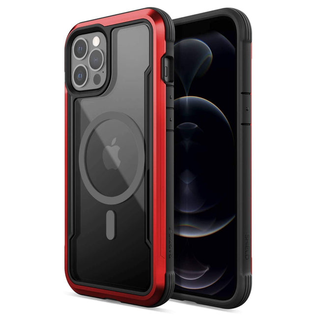 Raptic Shield Magsafe Case For Iphone 12 Pro Max Red