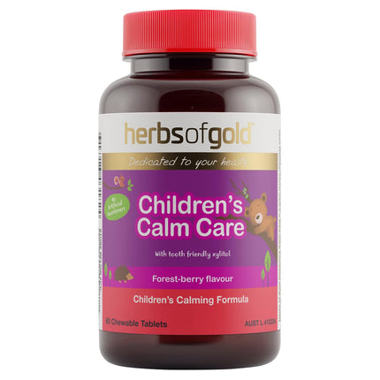 Herbs of Gold Childrens Calm Care 60 Tablets