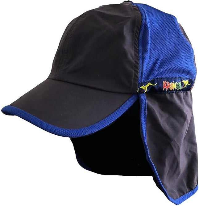 Radicool Australia Adult Legionnaire Flap Cap Navy Upf 50+ 0.05 Kg