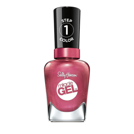 Sally Hansen Miracle Gel, Saturn It Up, Long Lasting, Gel-Like Formula, No UV Lamp Needed, Pink Nail Polish - OhYouLuckyDuck.com.au