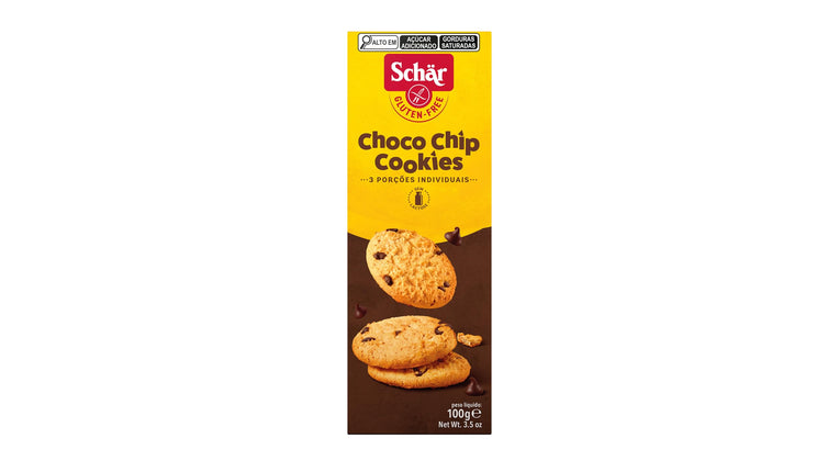 Dr Schar Choco Chip Cookies 100G