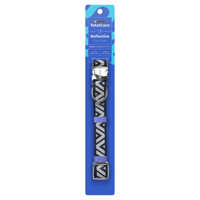 Purina Total Care Dog Collar Reflective Medium