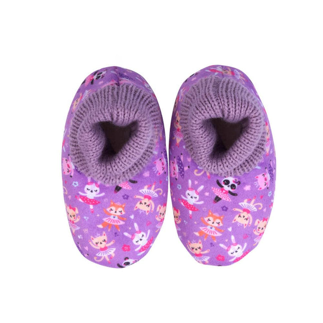 Splosh SnuggUps Toddler Printed Ballet Slippers Small