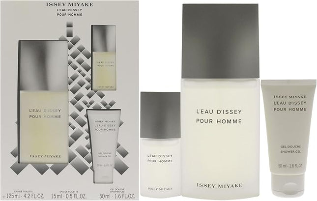 Issey Miyake Pour Homme 3Pc Gift Set