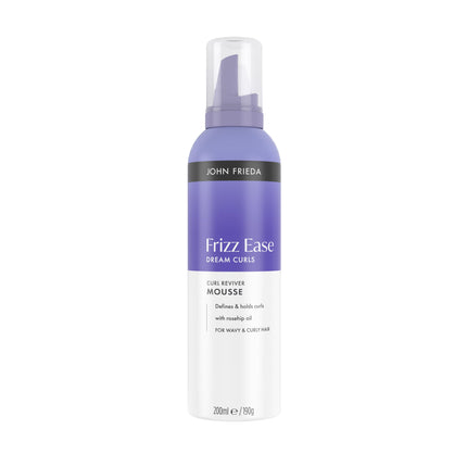 Jf Frizz Ease Curl Reviver Mousse 200ML