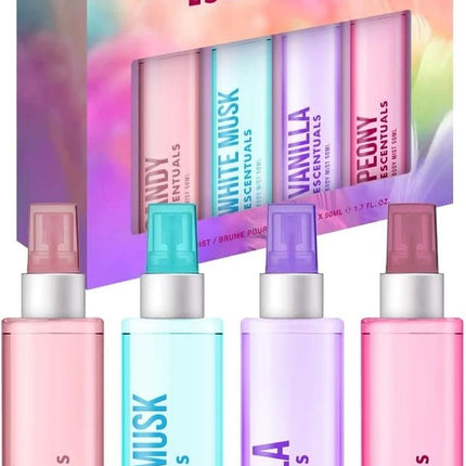 Escentuals Mini Mist Body Spray Gift Set 4 x 50ML