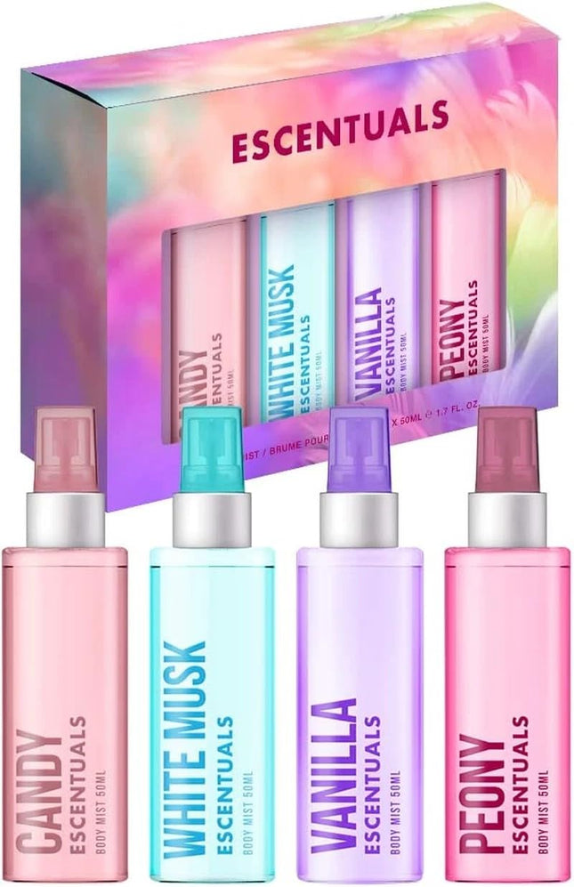 Escentuals Mini Mist Body Spray Gift Set 4 x 50ML