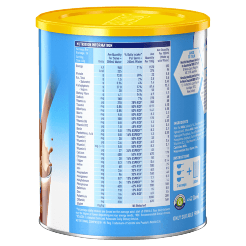 Sustagen Hospital Formula Active Plus Fibre Chocolate 840g - OhYouLuckyDuck.com.au