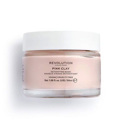 Revolution Pink Clay Detoxifying Face Mask 50ML