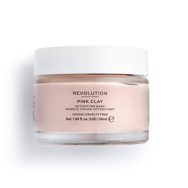 Revolution Pink Clay Detoxifying Face Mask 50ML