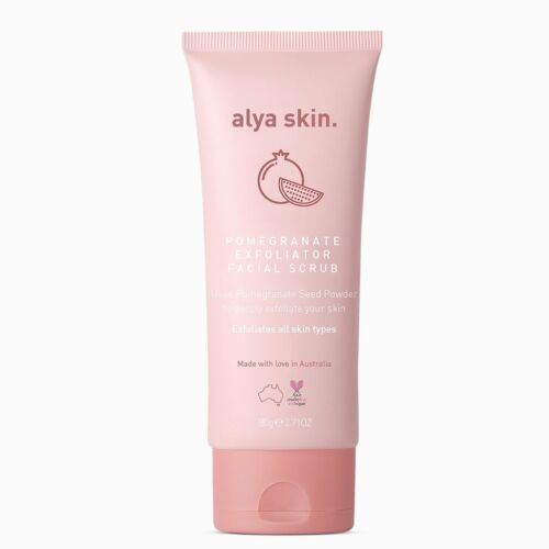 Alya Skin Pomegranate Facial Exfoliator 100G - OhYouLuckyDuck.com.au