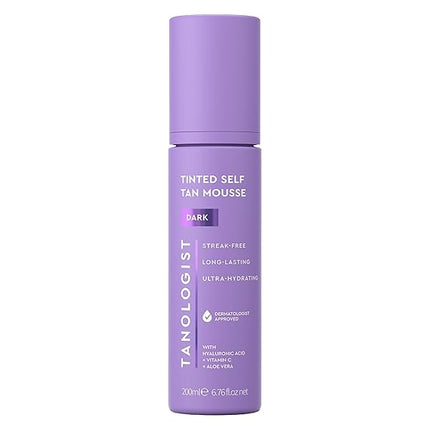 Tanologist Tinted Self Tan Mousse Dark 200ML