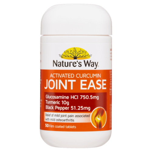 Natures Way Activated Curcumin Joint Ease 50 Tablets - OhYouLuckyDuck.com.au