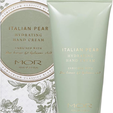 MOR Emporium Classics Blanc Italian Pear Hydrating Hand Cream 90ml