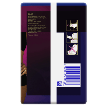 Tena Pants Womens Discreet Black Medium 10 Pack - OhYouLuckyDuck.com.au