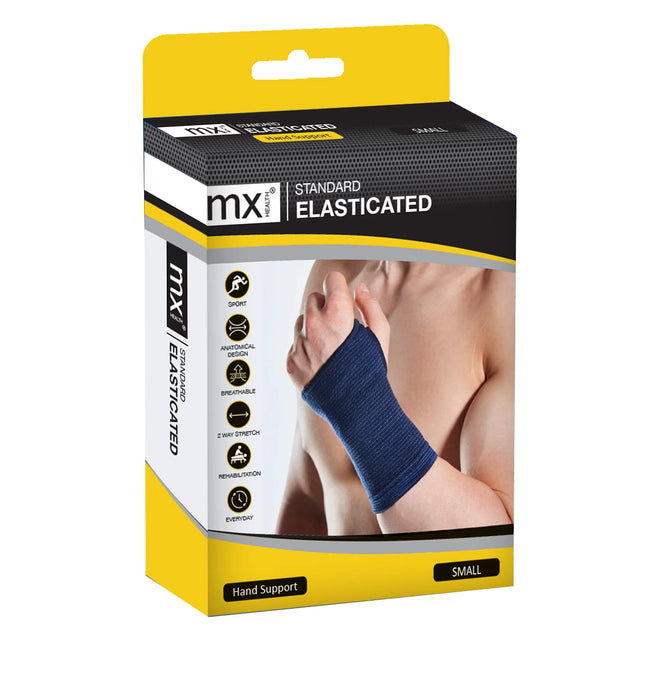 Mx Standard Elasticated Hand Support For Wrist And Palm Compression Small
