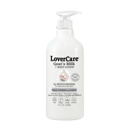 Lovercare Goats Milk Body Lotion with Licorice and Pearl 800ML