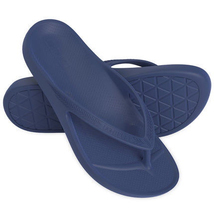 Lightfeet ReVive Arch Support Sandals Navy Blue M7/W8