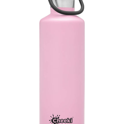 Cheeki Insulated Bottle Classic Pink 600ml