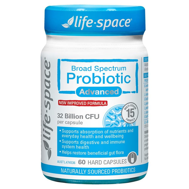 Life Space Broad Spectrum Probiotic Advanced 60 Capsules