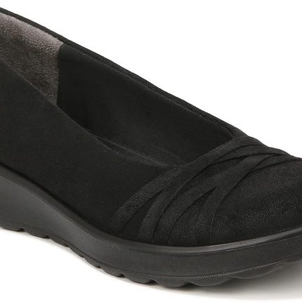 Bzees Goody Slip On Washable Comfort Shoe Black W9