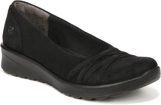 Bzees Goody Slip On Washable Comfort Shoe Black W9